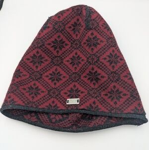 Dale Of Norway red Christiania Women’s Hat - Merino Wool